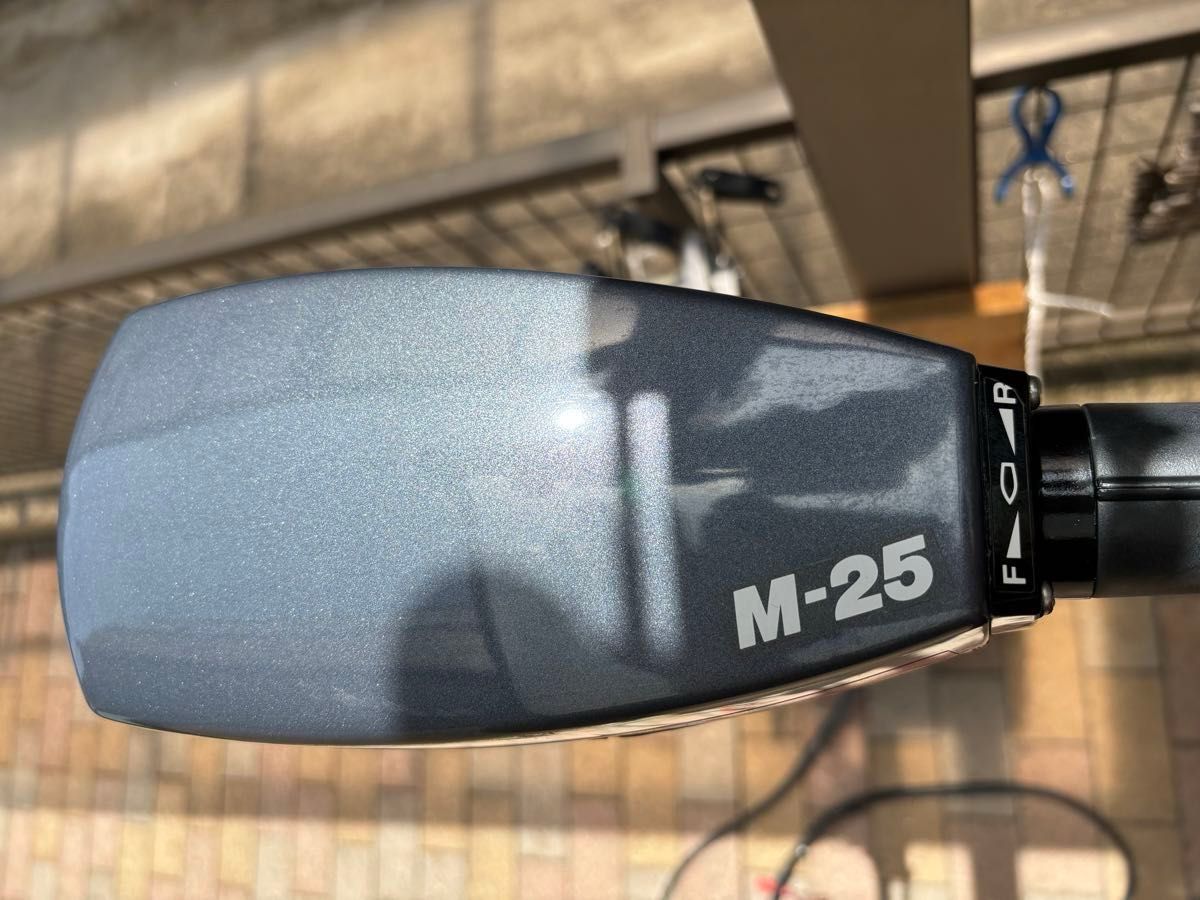 美品】ヤマハ 電動船外機 マリンモーター M-25-L-W ハンドコン 美品】ヤマハ 電動船外機 マリンモーター M-25-L-W ハンドコン