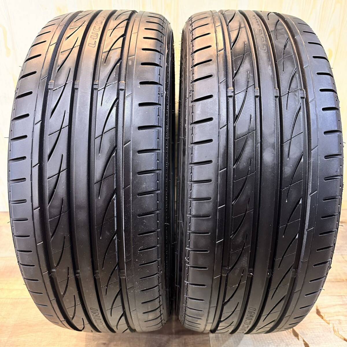 [770]LUCCINI BUONO SPORT 215/45R18 93W XL 2023年製 中古 2本 ルッチーニ ブォーノスポーツ_画像1