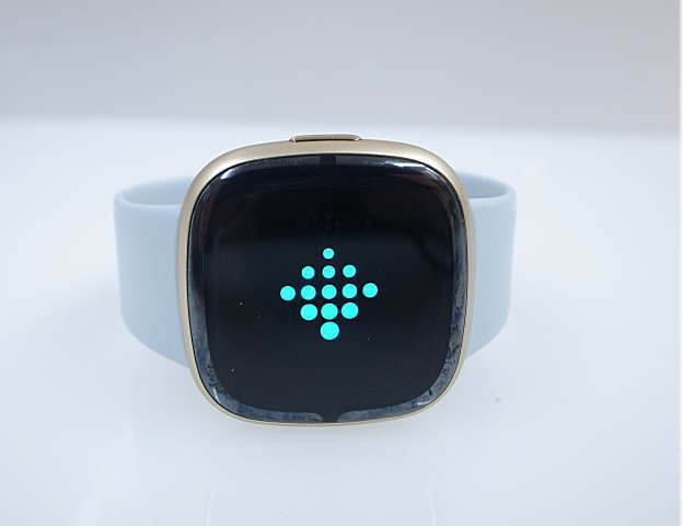  Fit bit смарт-часы fitbit sense 2 FB521GLBM-FRCJK голубой Mist | Gold утиль 