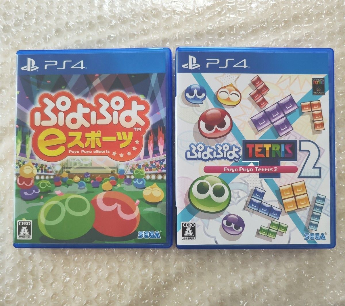 中古品 ぷよぷよテトリス2 ぷよぷよeスポーツ PS4