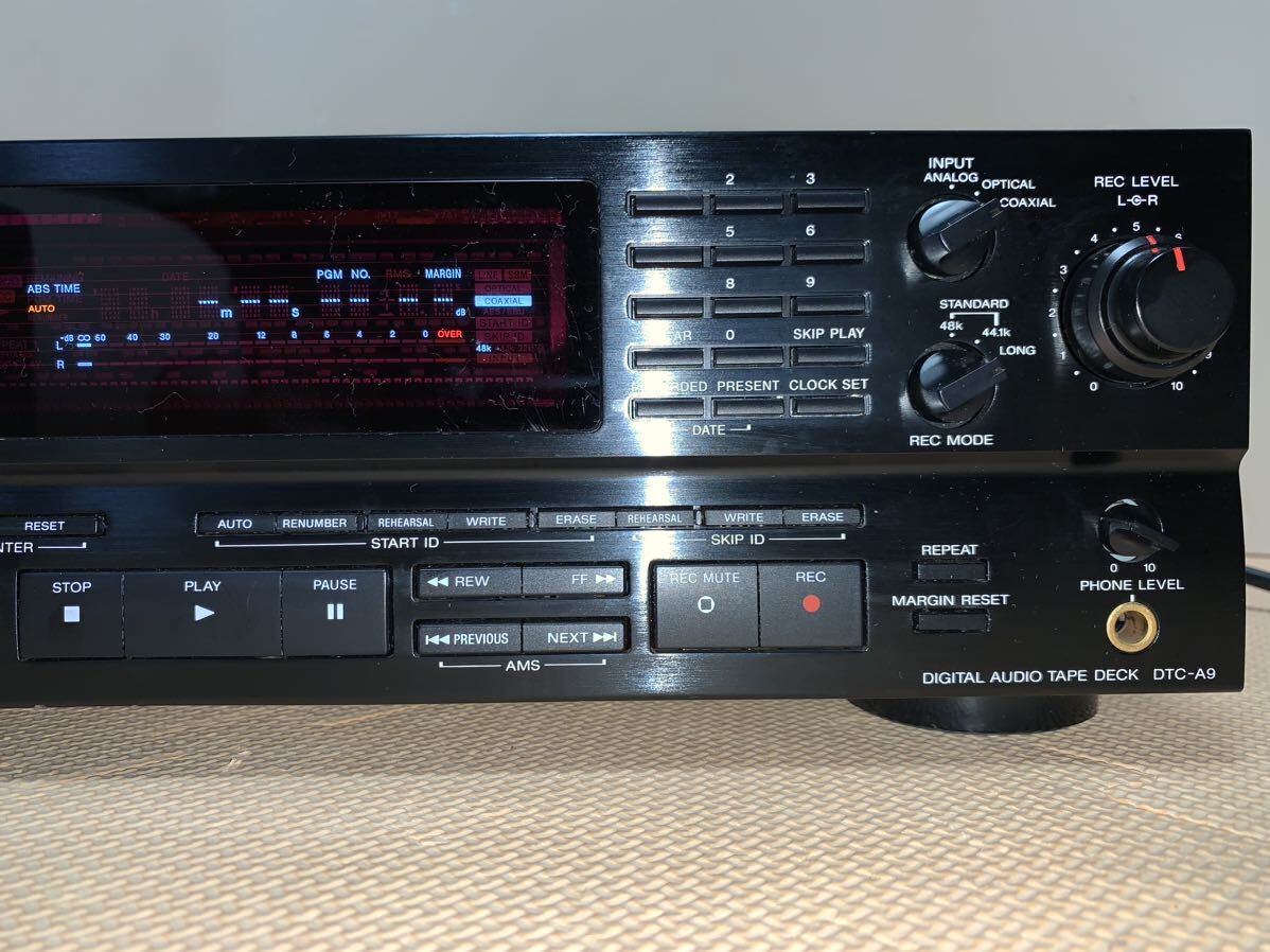 SONY цифровой аудио кассетная дека DTC-A9