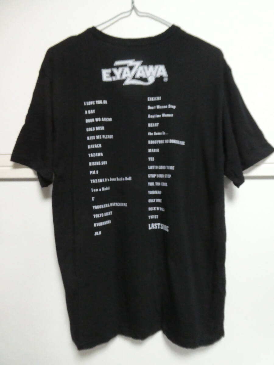 E.YAZAWA 矢沢永吉　Tシャツ　ブラック_画像4