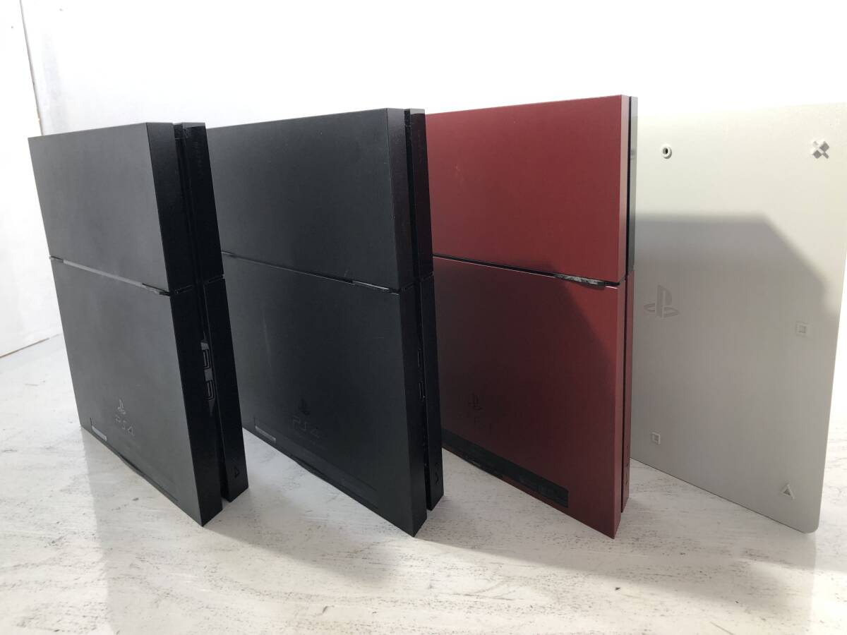 【ジャンク/100】PS4 本体 CUH1000A×2 2100A 1100A 4台 まとめ セット_画像2