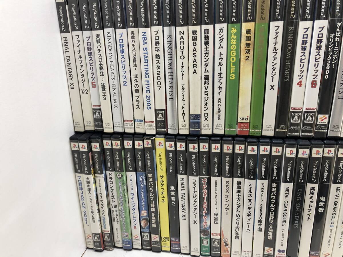 【ジャンク品/120】PS2 ソフト 100本以上 セット まとめ 動作未確認 レトロ ゲーム プレイステーション_画像2