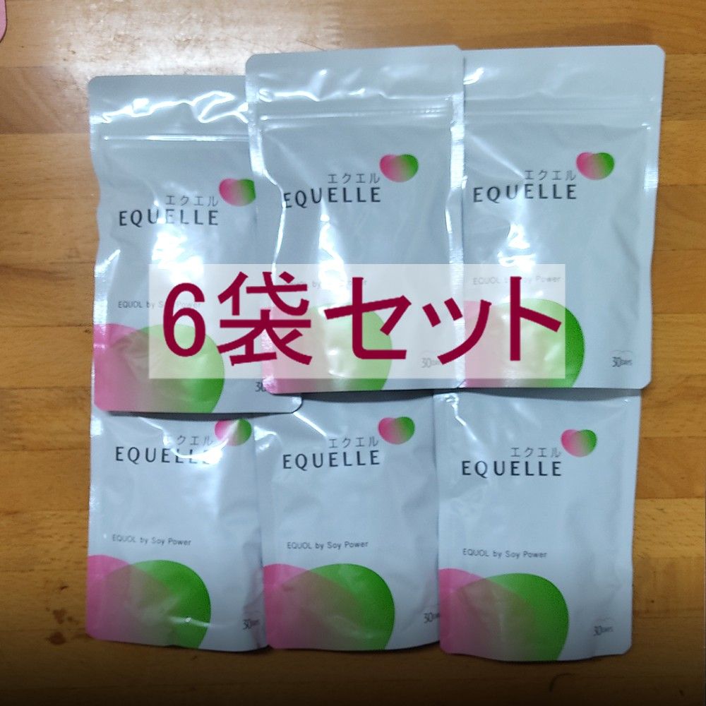大塚製薬 EQUELLE エクエル パウチ 30日分(120錠)×6袋セット(720錠)