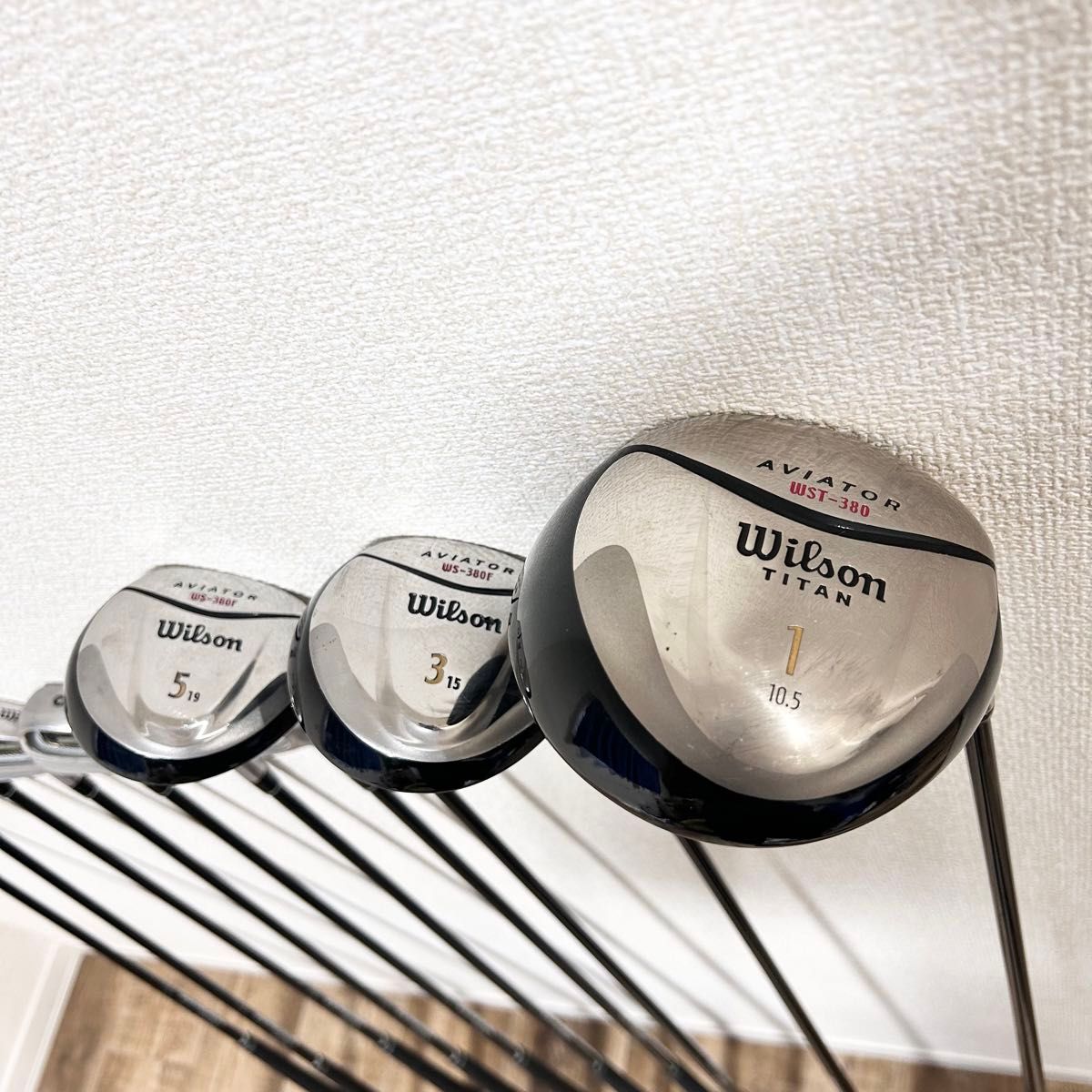 Wilson aviator WST-380  381 ウィルソン ゴルフセット