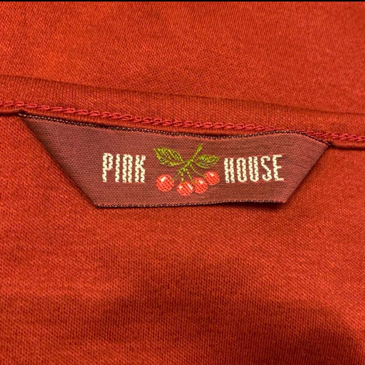 ピンクハウス　赤　半袖Tシャツ