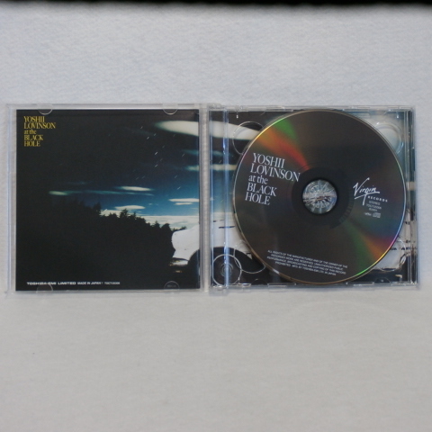 ＜美品＞　吉井和哉　/　YOSHII LOVINSON at the BLACK HOLE　　（初回生産限定盤　CD+DVD)　　国内正規セル版　（THE YELLOW MONKEY）_画像3