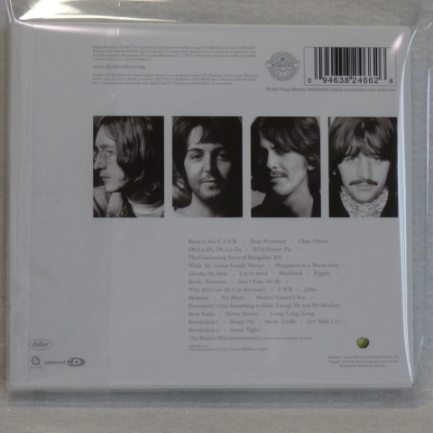 ＜美品＞ ザ・ビートルズ　 THE BEATLES / THE BEATLES　（CD2枚組 スリーブケース 紙ジャケット リマスター盤 ドキュメント映像）　輸入盤_画像8