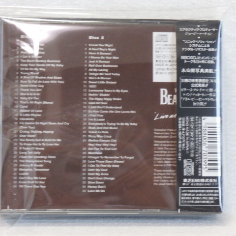 ＜美品＞　ザ・ビートルズ THE BEATLES / 　ザ・ビートルズ・ライヴ!!　アット・ザ・BBC　 (CD2枚組）　帯付　国内正規セル版_画像6