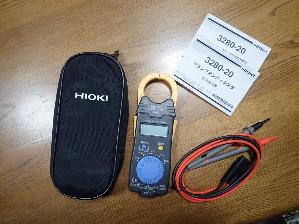 HIOKI 日置電機 クランプオンハイテスタ 3280-20 中古品_画像1