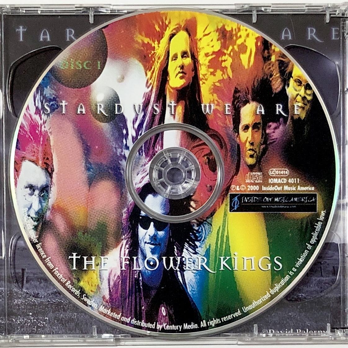 輸入盤 CD 2枚組 The Flower Kings / ザ・フラワーキングス Stardust We Are 痛みあり ロイネ・ストルト プログレ Prog Rock_画像5