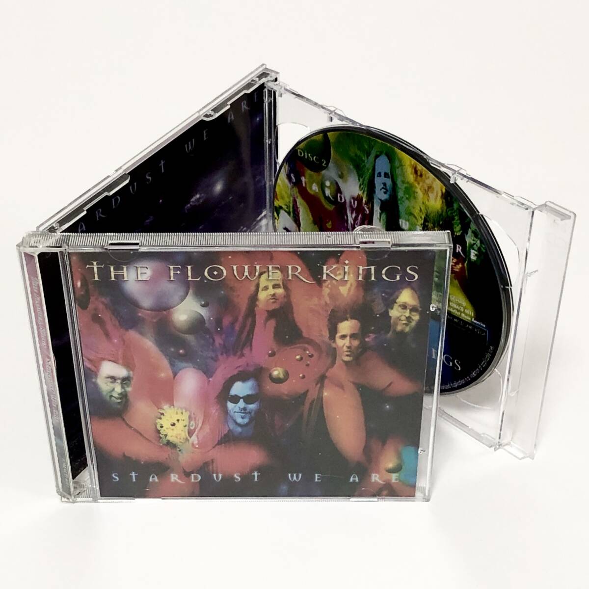輸入盤 CD 2枚組 The Flower Kings / ザ・フラワーキングス Stardust We Are 痛みあり ロイネ・ストルト プログレ Prog Rock_画像4