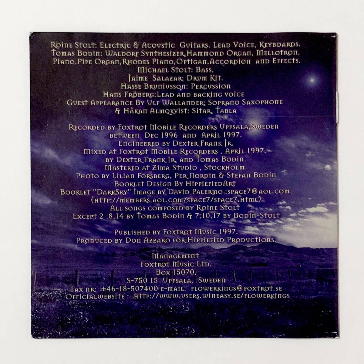 輸入盤 CD 2枚組 The Flower Kings / ザ・フラワーキングス Stardust We Are 痛みあり ロイネ・ストルト プログレ Prog Rock_画像10