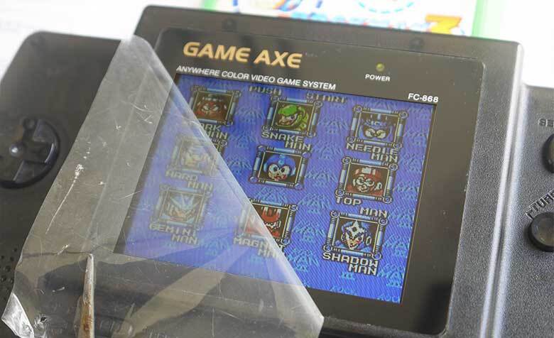 GAME AXE COLOR 4インチ LCD MOD コンデンサフル交換 ゲーム GAME AXE COLOR 4インチ LCD MOD コンデンサフル交換 ゲーム