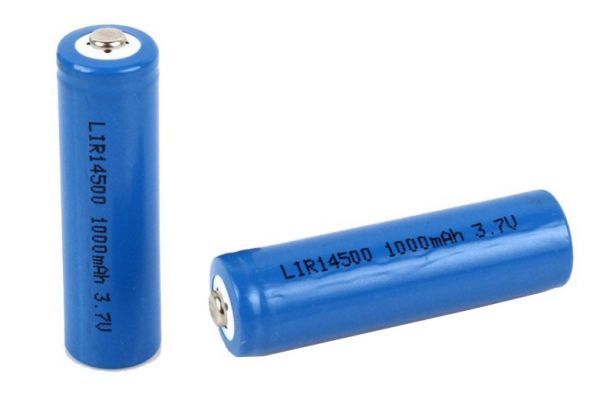 単3形 3.7V 1000mAh リチウムイオン充電池 単三 14500 過充電保護回路付 2本セット 90日間保証付 送料無料 高品質 各電子機器に 当日発送可_画像5