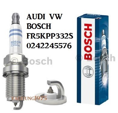 AUDIアウディ 06H905601A 06H905604 06H905611 101905631G 101905631H BOSCH スパークプラグ・ダブルプラチナ FR5KPP332S_画像1