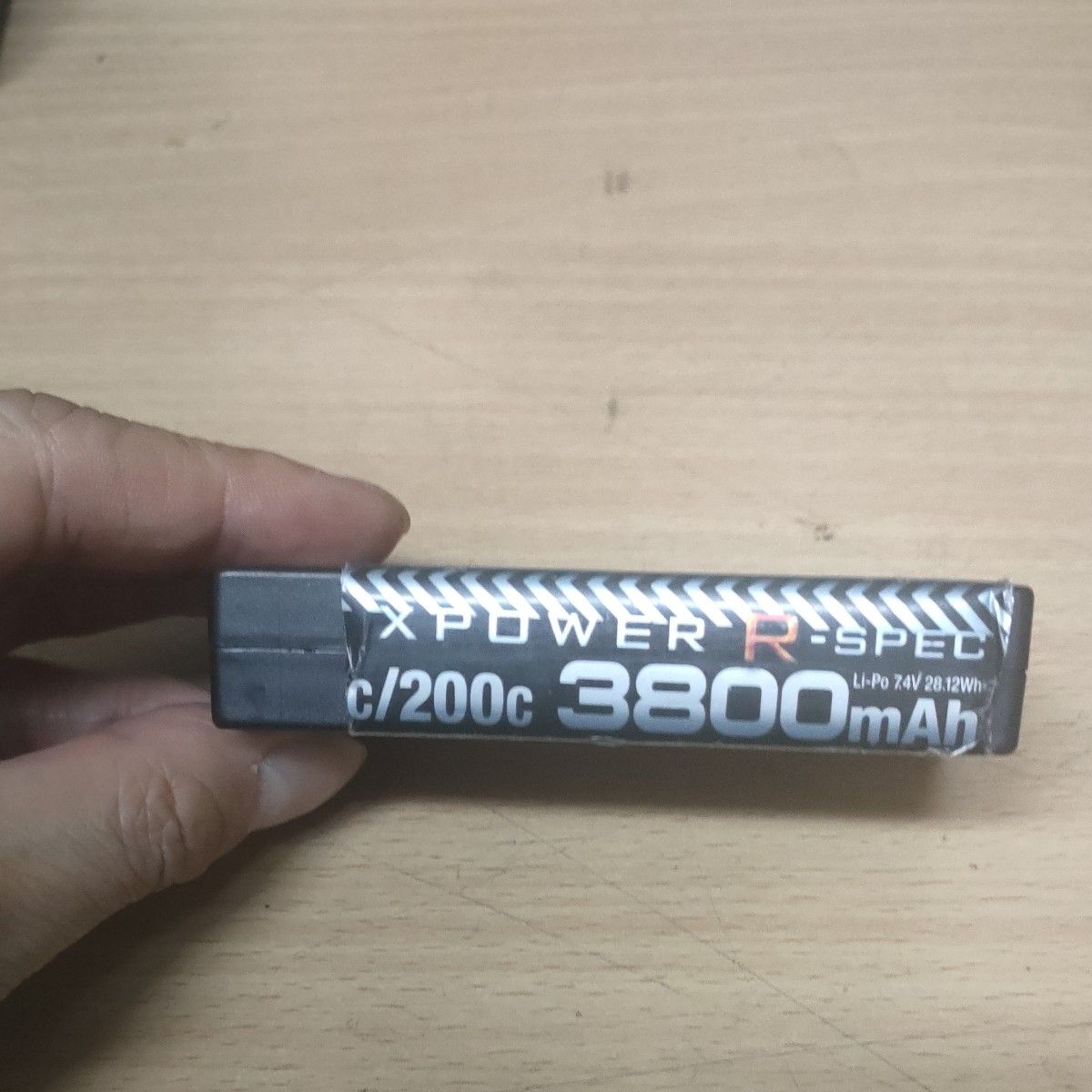 HITEC3800mAh 7.4V 2S 100C ショートリポバッテリー