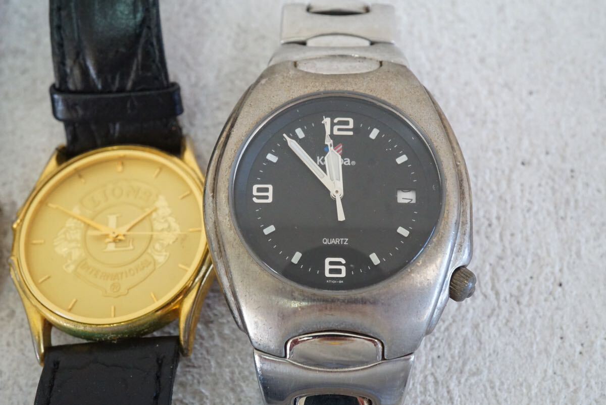 F582 企業系 FILA/kaepa他 メンズ 腕時計 7点セット クォーツ ブランド アクセサリー 大量 まとめて おまとめ まとめ売り 不動品の画像5