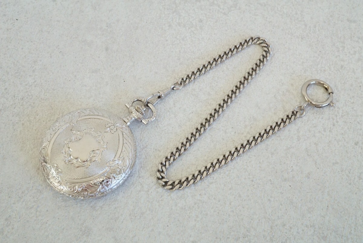 F949 Anne jelas/ANGELUS 1891 calendar pocket watch brand Vintage accessory quartz Switzerland SWISS clock immovable goods 