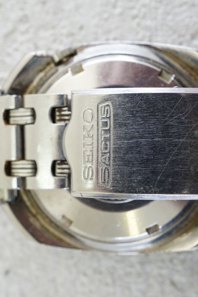 F1125 SEIKO/セイコー 5ACTUS アクタス 23石 カレンダー 自動巻き/AUTOMATIC メンズ 腕時計 ブランド アクセサリー ヴィンテージ 不動品_画像5