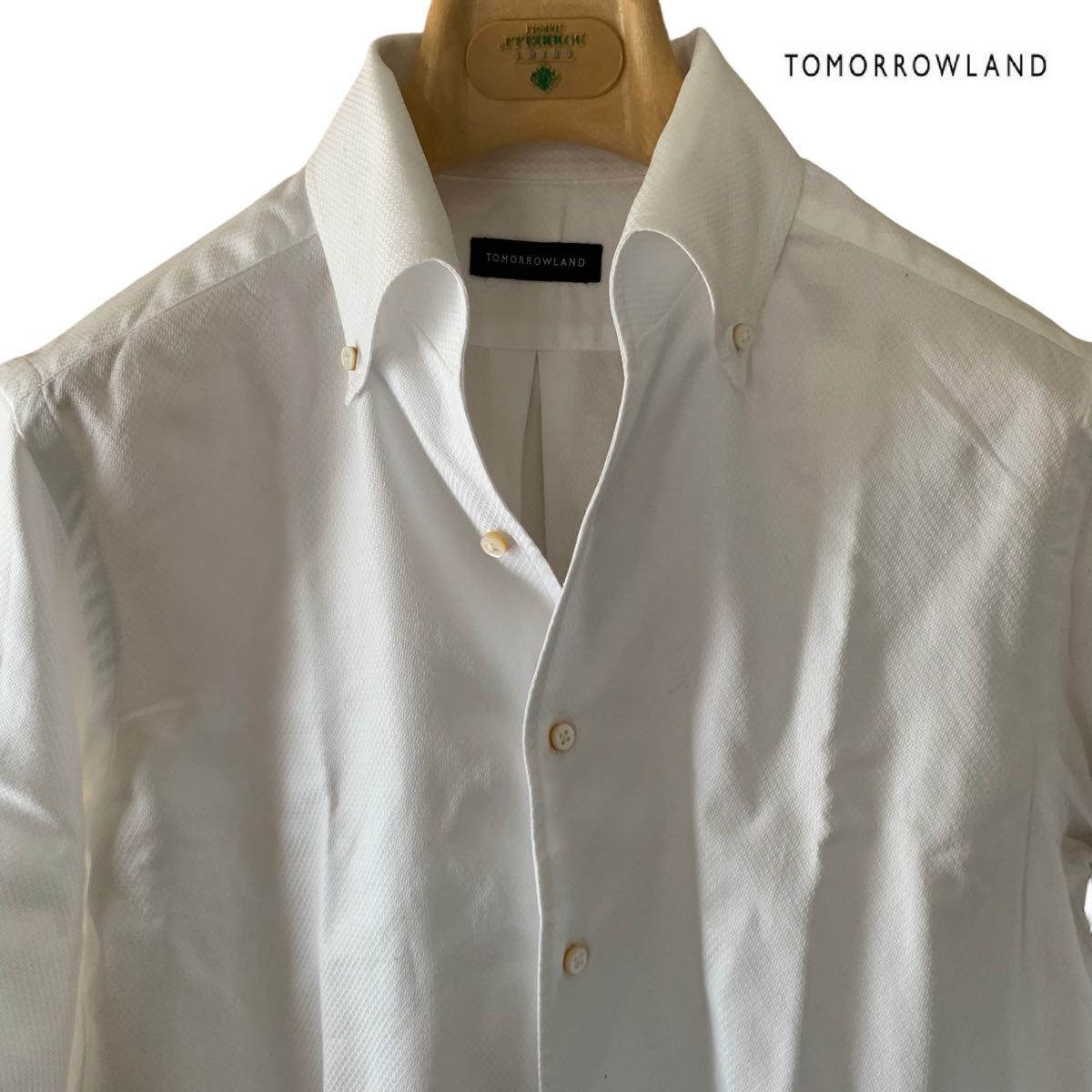 TOMORROWLAND/イタリアンカラーボタンダウンシャツ