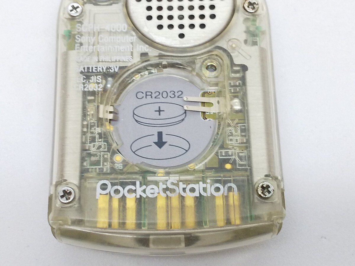 PocketStation PocketStation crystal SCPH-4000 start-up has confirmed SONY present condition goods 