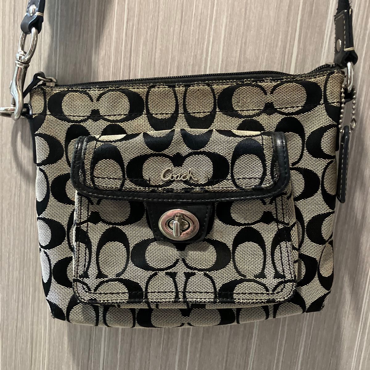 COACH コーチ シグネチャーミニ ショルダーバッグ