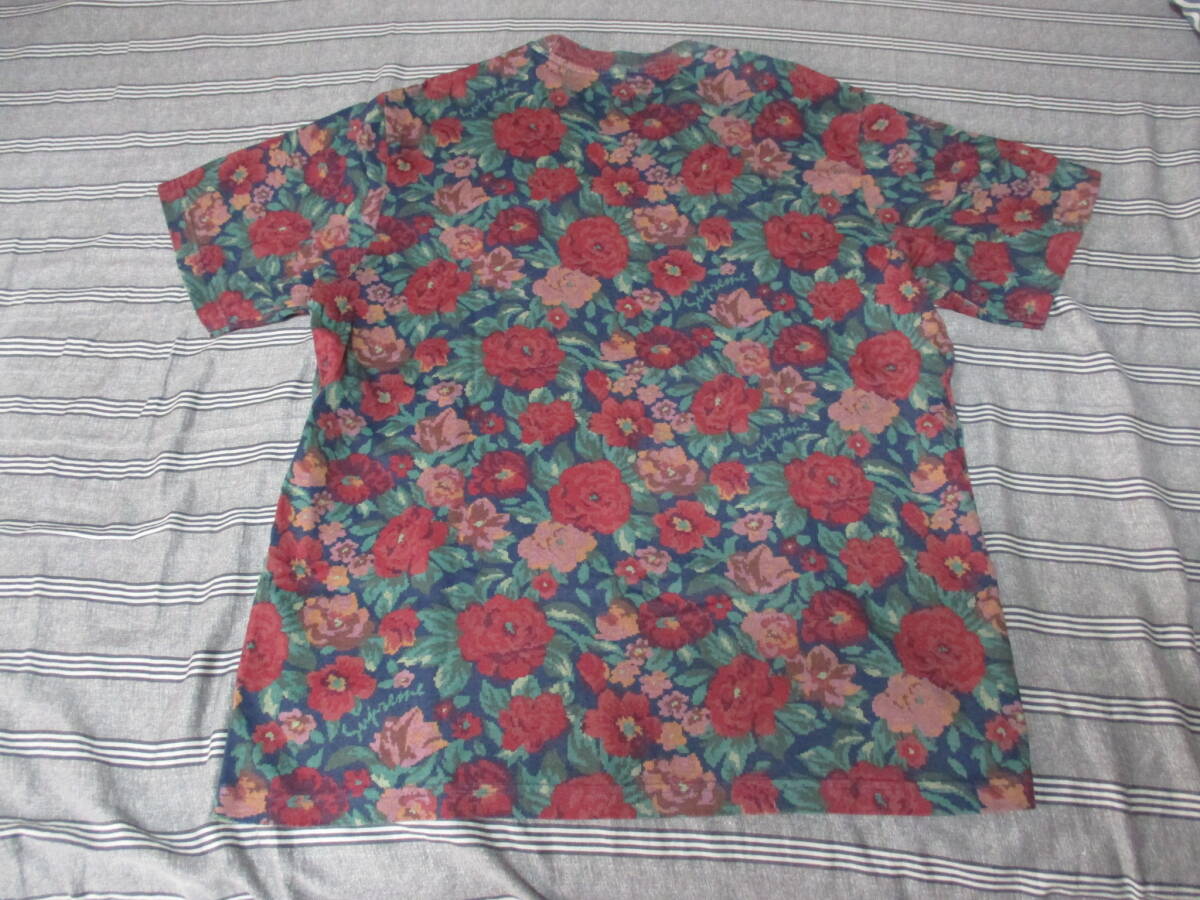 【3回着用・送料400円】Supreme Small Box S/S TEE Digi Floral L シュプリーム ボックスロゴ フラワー 花柄_画像3