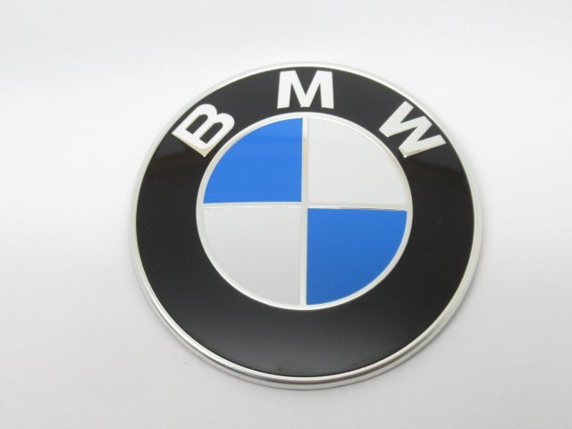 【送料込】 BMW 純正 ボンネット トランク フロント バンパー エンブレム 82mm 7288752 (n095225)_画像1