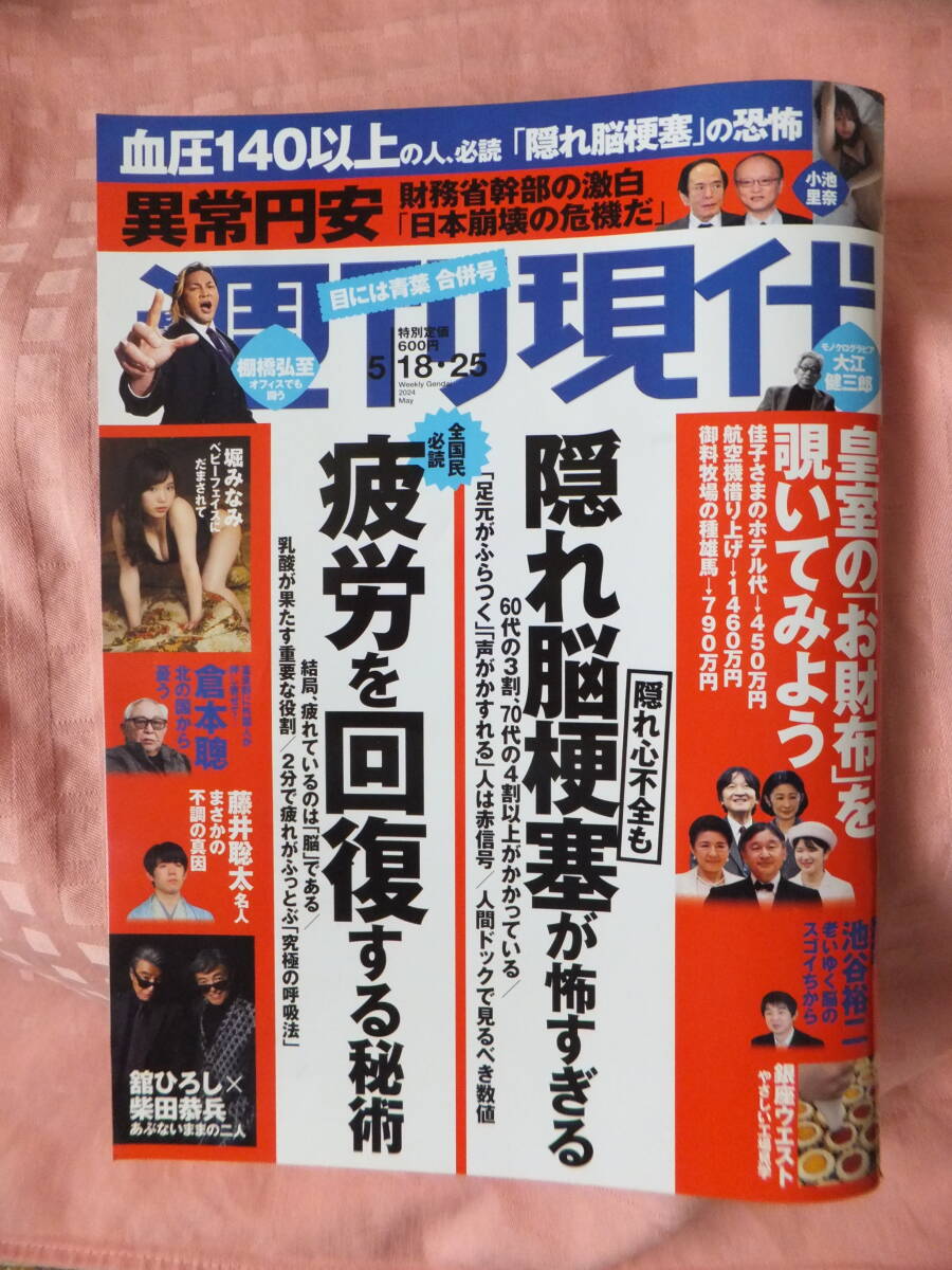 週刊現代2024.5.18・25号_画像1