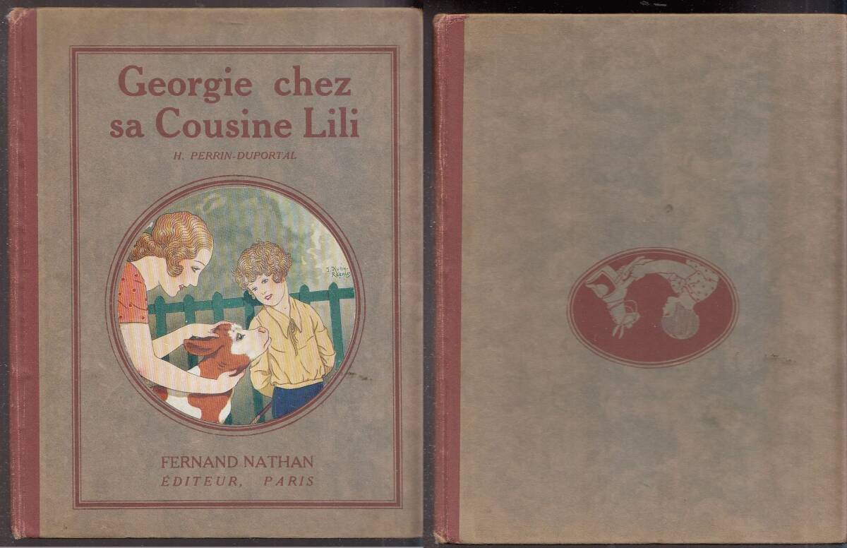  bell Epo k era. parent .. picture book [Georgie Chez sa Cousine Lili] cue n*renie./1932 year 