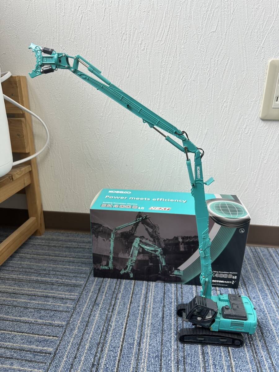  Kobelco SK400DLC-10 dismantlement specification 1/50 miniature new goods unopened 