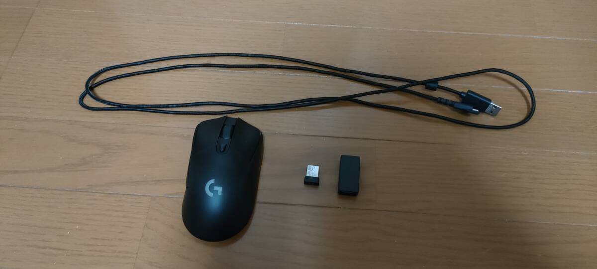 【中古】Logicool ロジクール G703 HERO LIGHTSPEED Wireless Gaming Mouse G703h 交換マウスソール付きの画像1