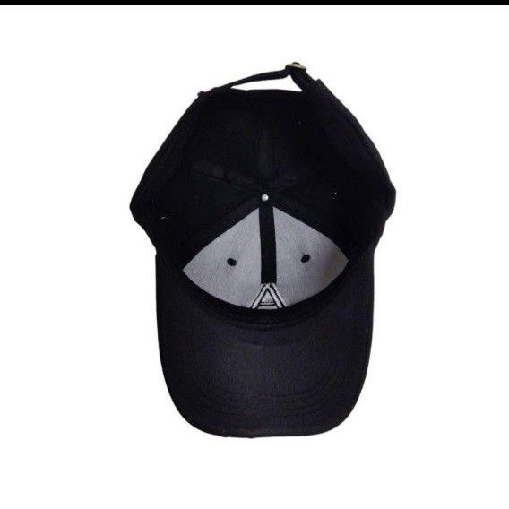 【新品】A刺繍 キャップ 野球帽 メンズ レディース 男女兼用　ブラック