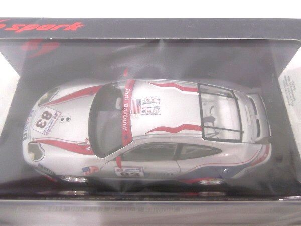 【未開封】spark 1/43 ポルシェ/Porsche 911 996 GT3 R -Dick Barbour Racing- Le Mans 2000 スパーク S5525 MINIMAX/60サイズの画像5