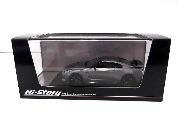 【未開封】Hi-Story 1/43 NISSAN/日産 GT-R　Pure Edition（2017）HS189 GY ダークメタルブルー/60サイズ_画像1