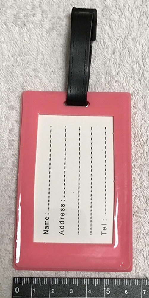  free shipping luggage tag suitcase . Golf bag . impact large!. name tag airport. turntable . immediately discovery possible ba gauge tag TG-181