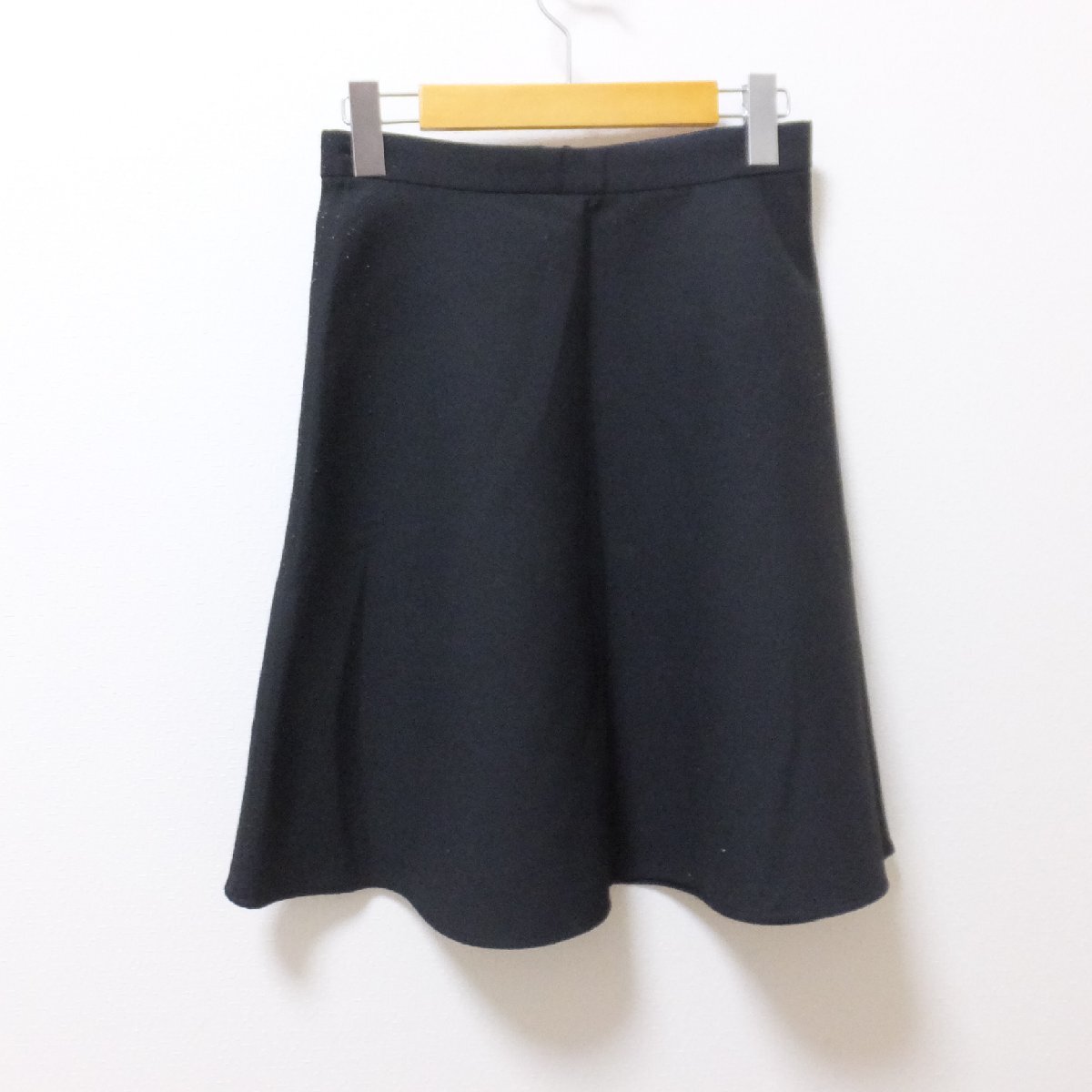 Q014　23区　ブラック　スカート　小さいサイズ　34　【メ便】_画像1