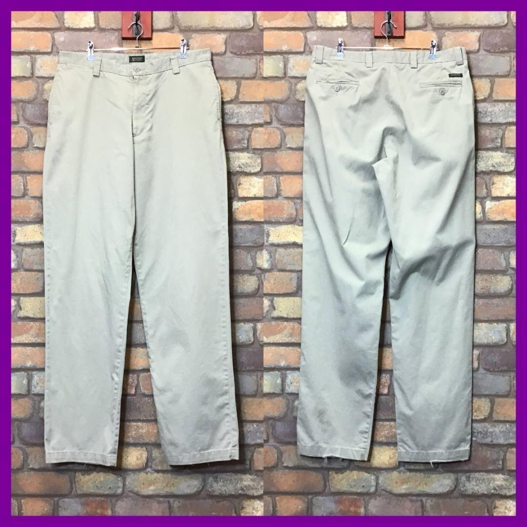 BP2-811【175cm普通体型】90’s OLD品【DOCKERS ドッカーズ】ヴィンテージ コットンパンツ【W36 メンズXL】チノパン ワークパンツ アメカジ_画像5