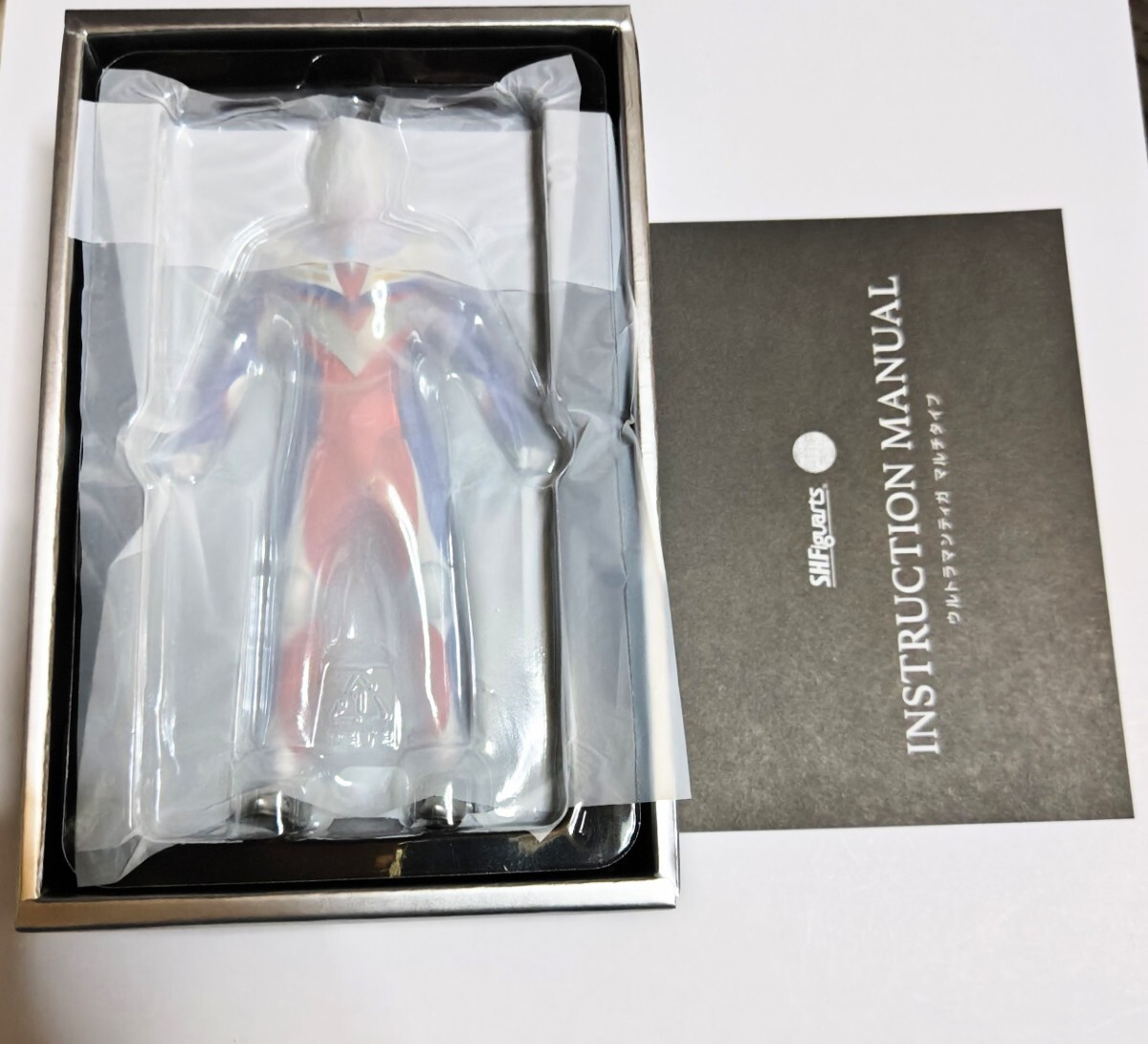 中古 美品 真骨彫製法 ウルトラマンティガ S H Figuarts フィギュアーツ マルチタイプ バンダイ BANDAI SPIRITS_画像3