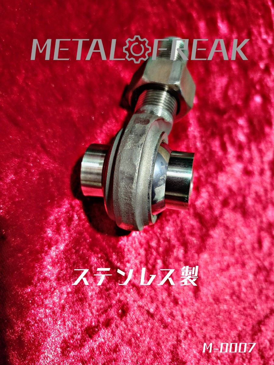 M-0007 METAL FREAK メタルフリーク ジムニー JA JB ピロボール化 カラー スペーサー ラテラル ピロ ステンレス 18㎜用 改良版の画像3