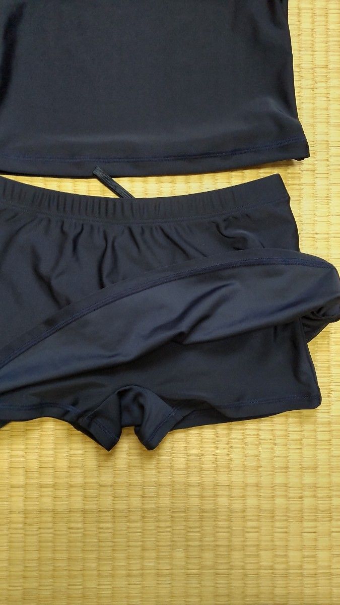 サイズ140cm スクール水着 セパレート型 スカートタイプ キッズ 女児 スイムウェア 新品 未使用品