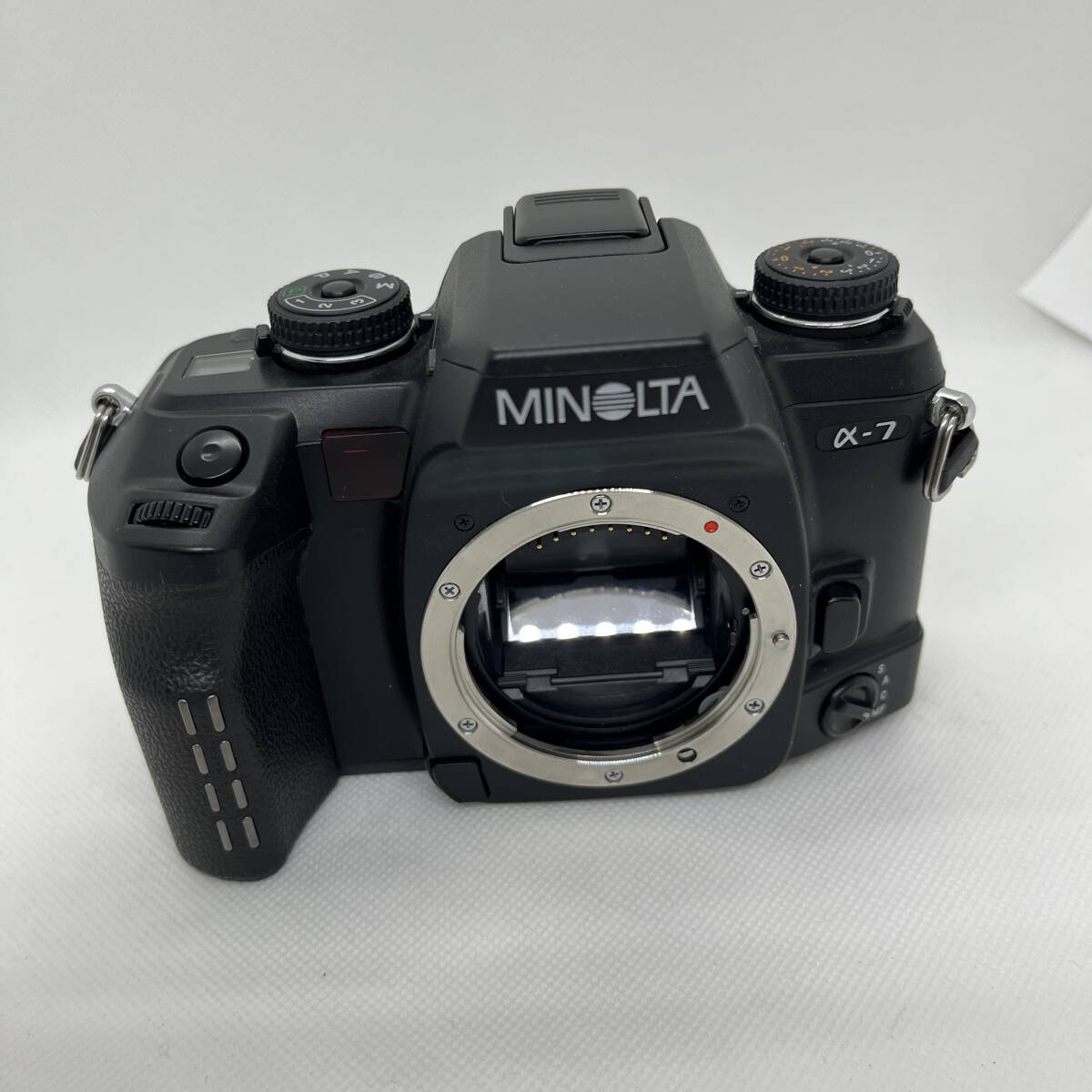 【送料無料 234405】MINOLTA ミノルタ α-7 フィルムカメラ 光学機器 動作未確認 現状品の画像1