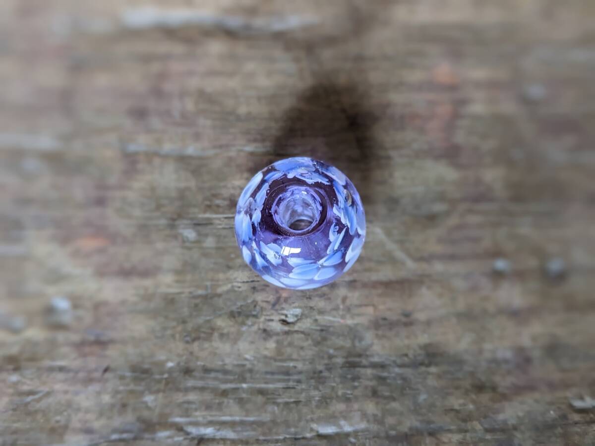 [.... color 1 piece ] tonbodama large grain 18mm dragonfly sphere .. sphere . yukata light purple `` hand made ornamental hairpin glass . establish 