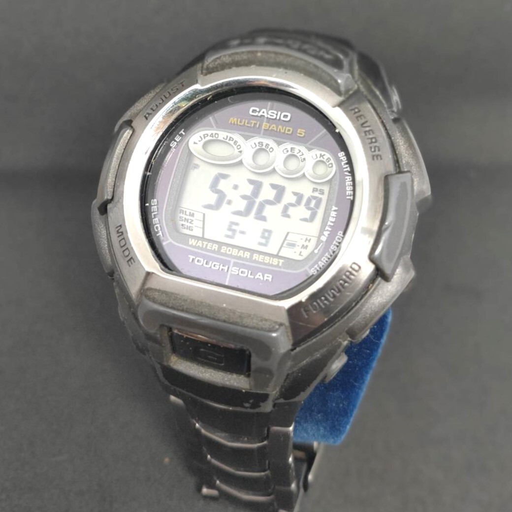 【１円～】CASIO G-SHOCK GW-810TD 電波ソーラー デジタル 稼働品　【2141】カシオ_画像1