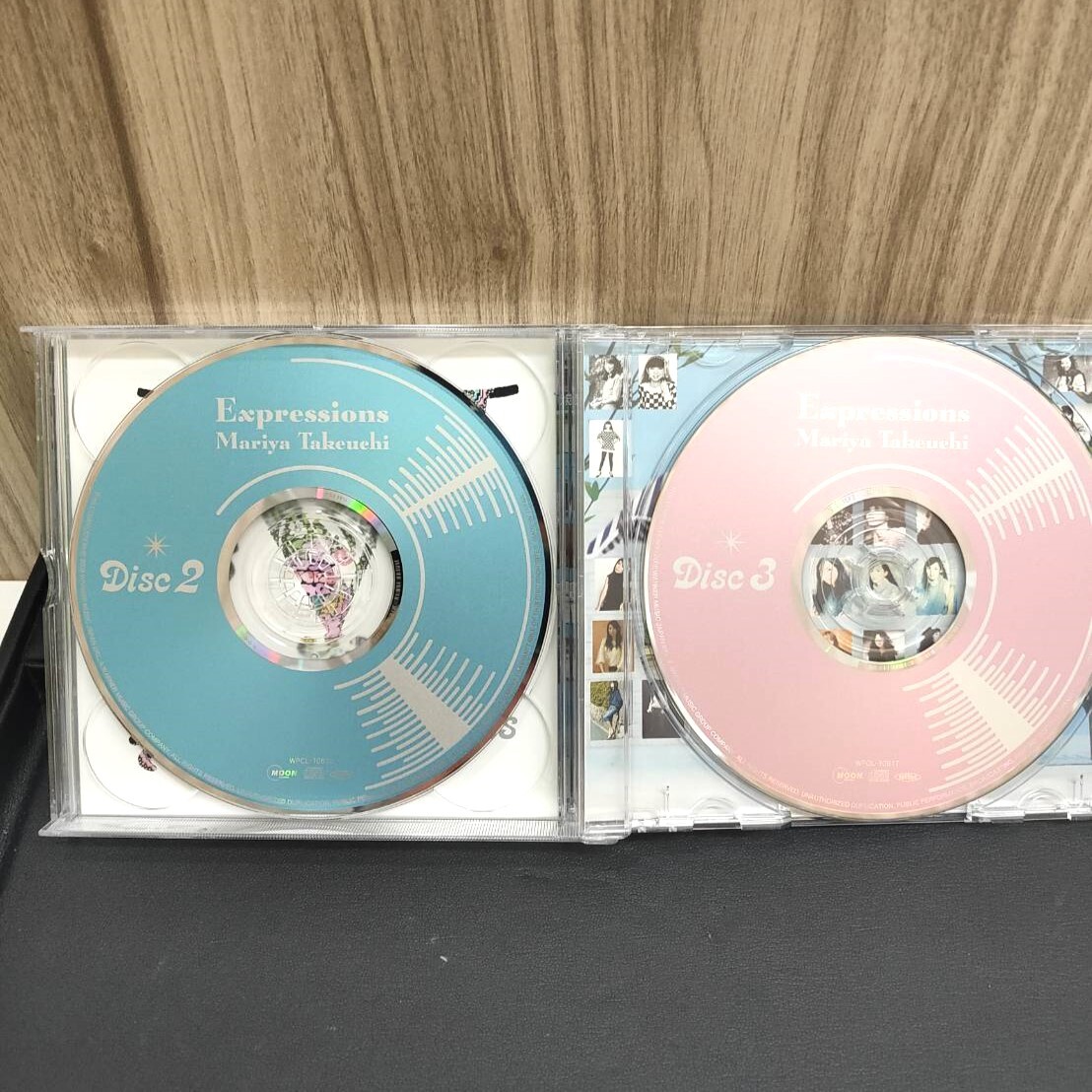 【１円～】CD 竹内まりや ベストアルバム Expressions 3枚組 帯 歌詞カード付き _画像8