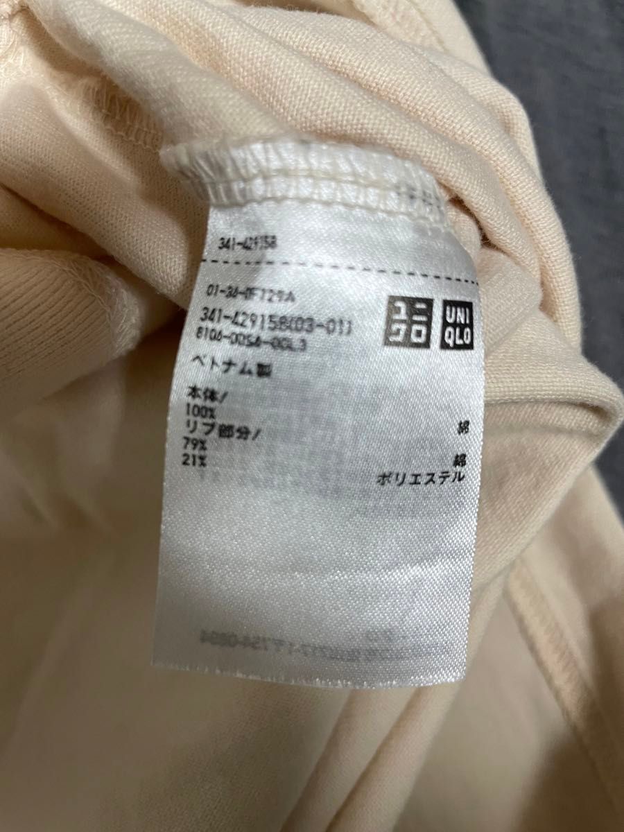 UNIQLO U ユニクロU　クルーネックTシャツ（長袖）　Mサイズ ナチュラル