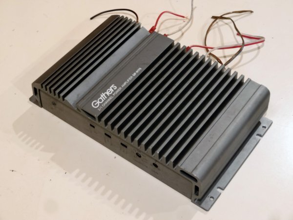 ALPINE| Gathers 2|1 channel power amplifier GP-9170 HP/LO/ full switch attaching 