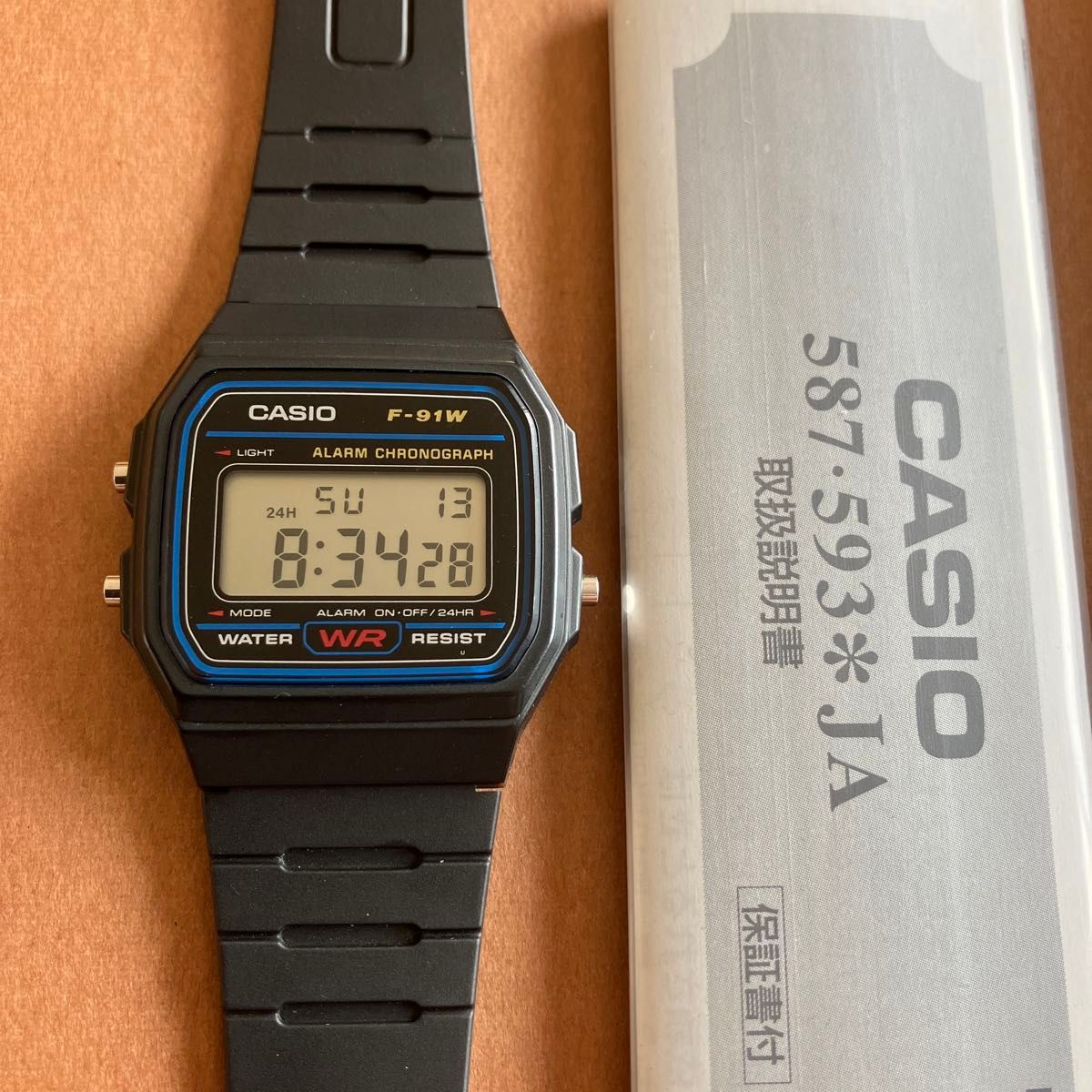 CASIO F-91W ブラック